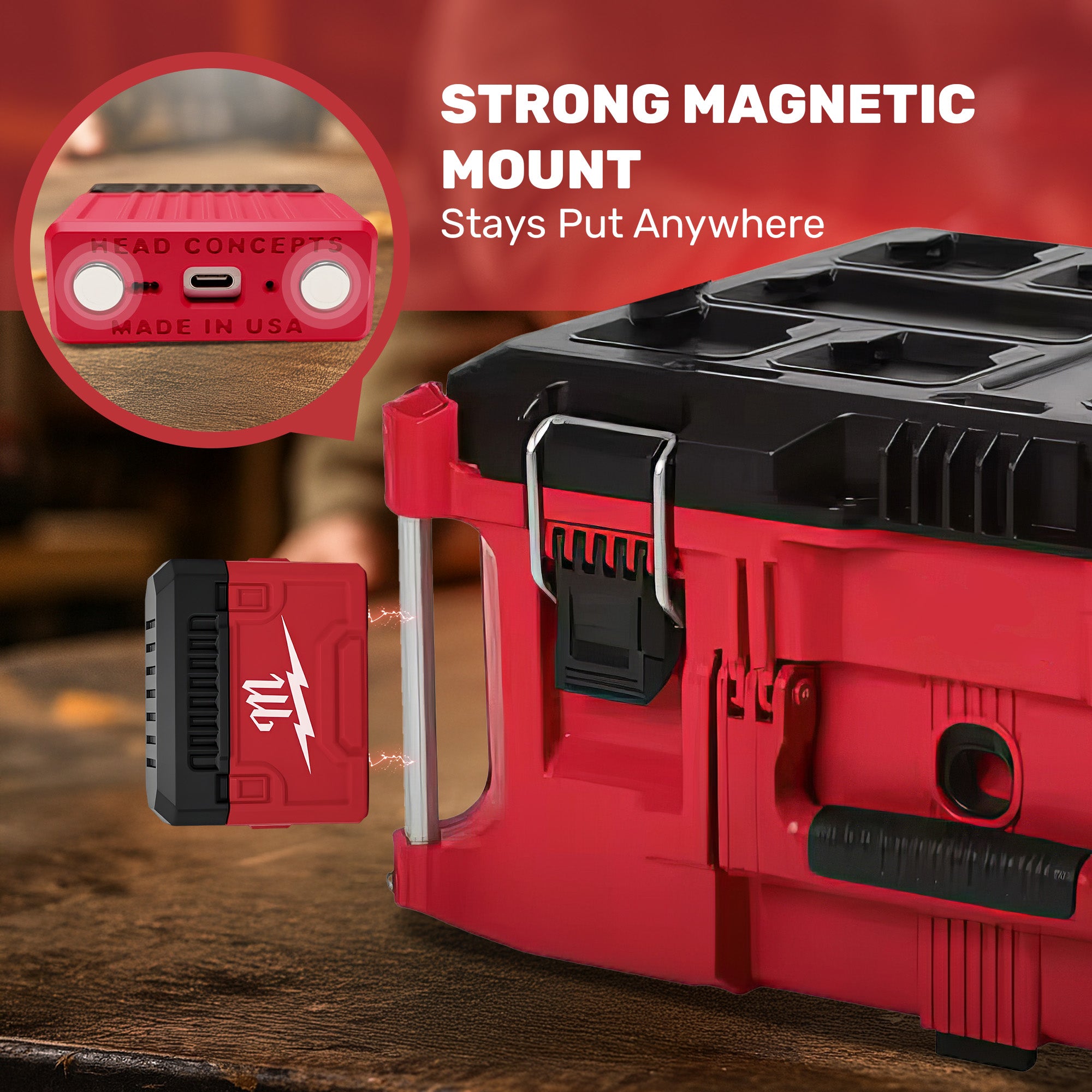 Airpod Pro 3 Case for Milwaukee Packout