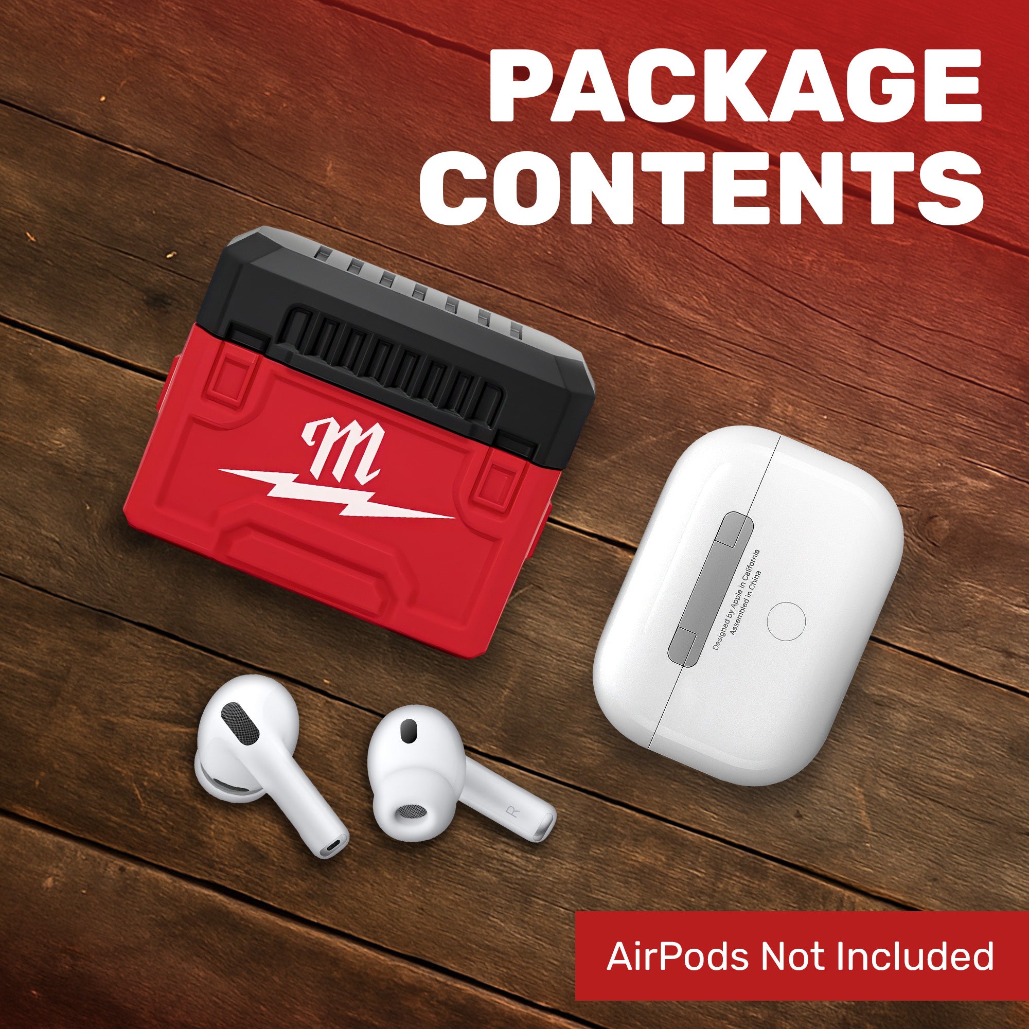 Airpod Pro 3 Case for Milwaukee Packout