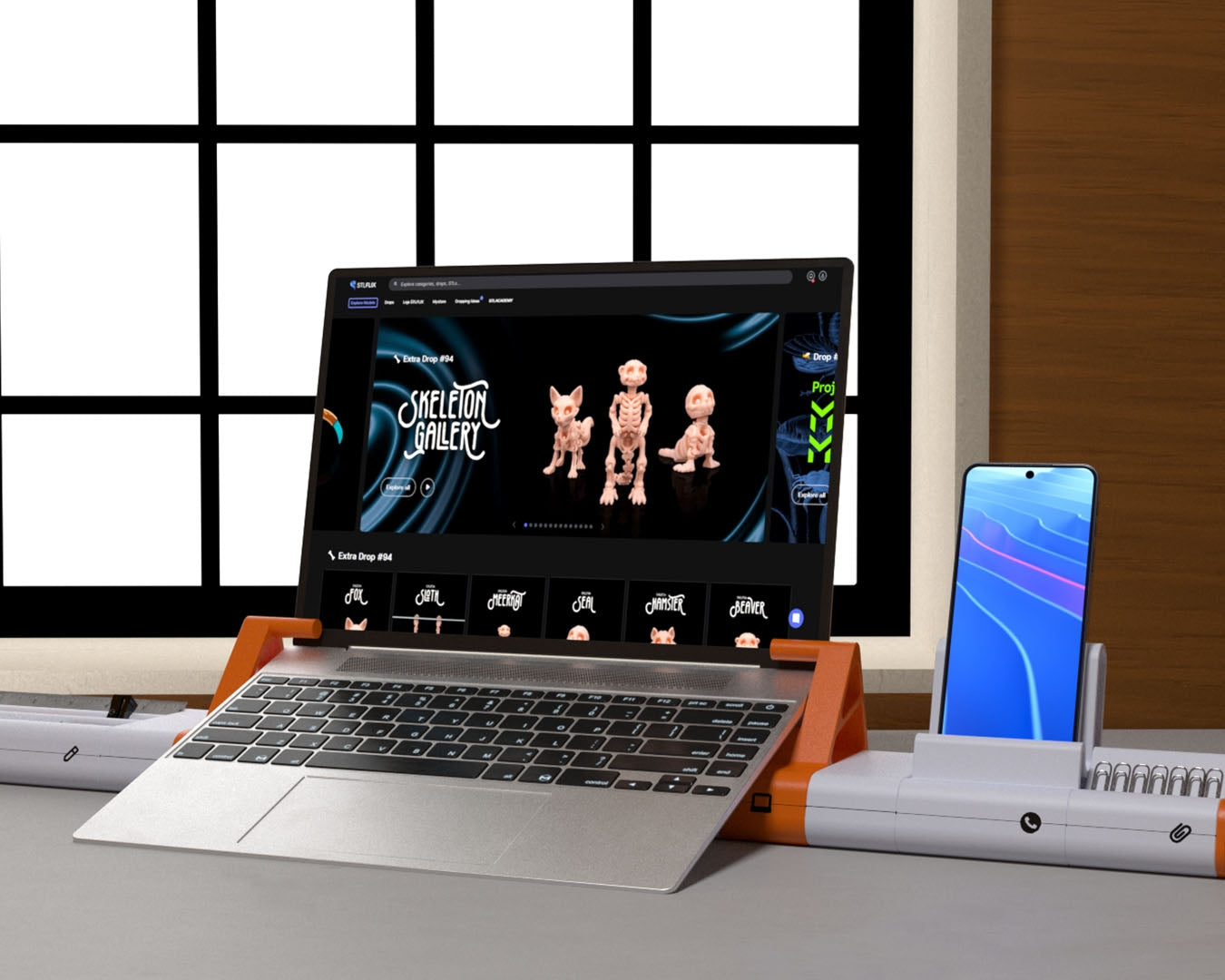 Everyday Hub Desk Organizer