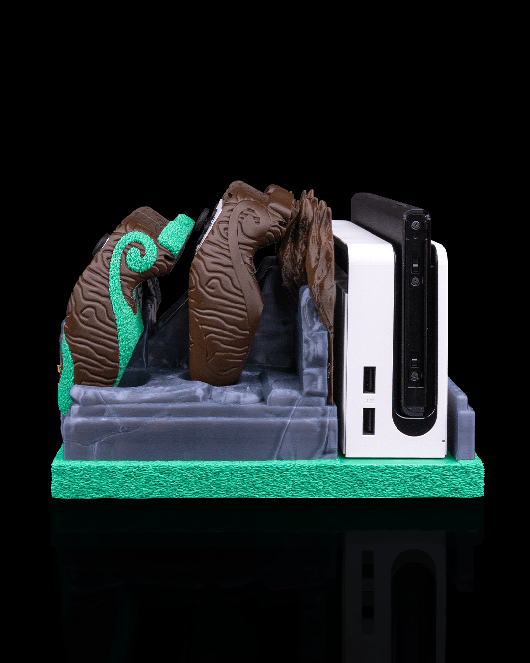 Mossy Shrine Dock Cover & Controller Holder