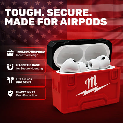 Airpod Pro 3 Case for Milwaukee Packout