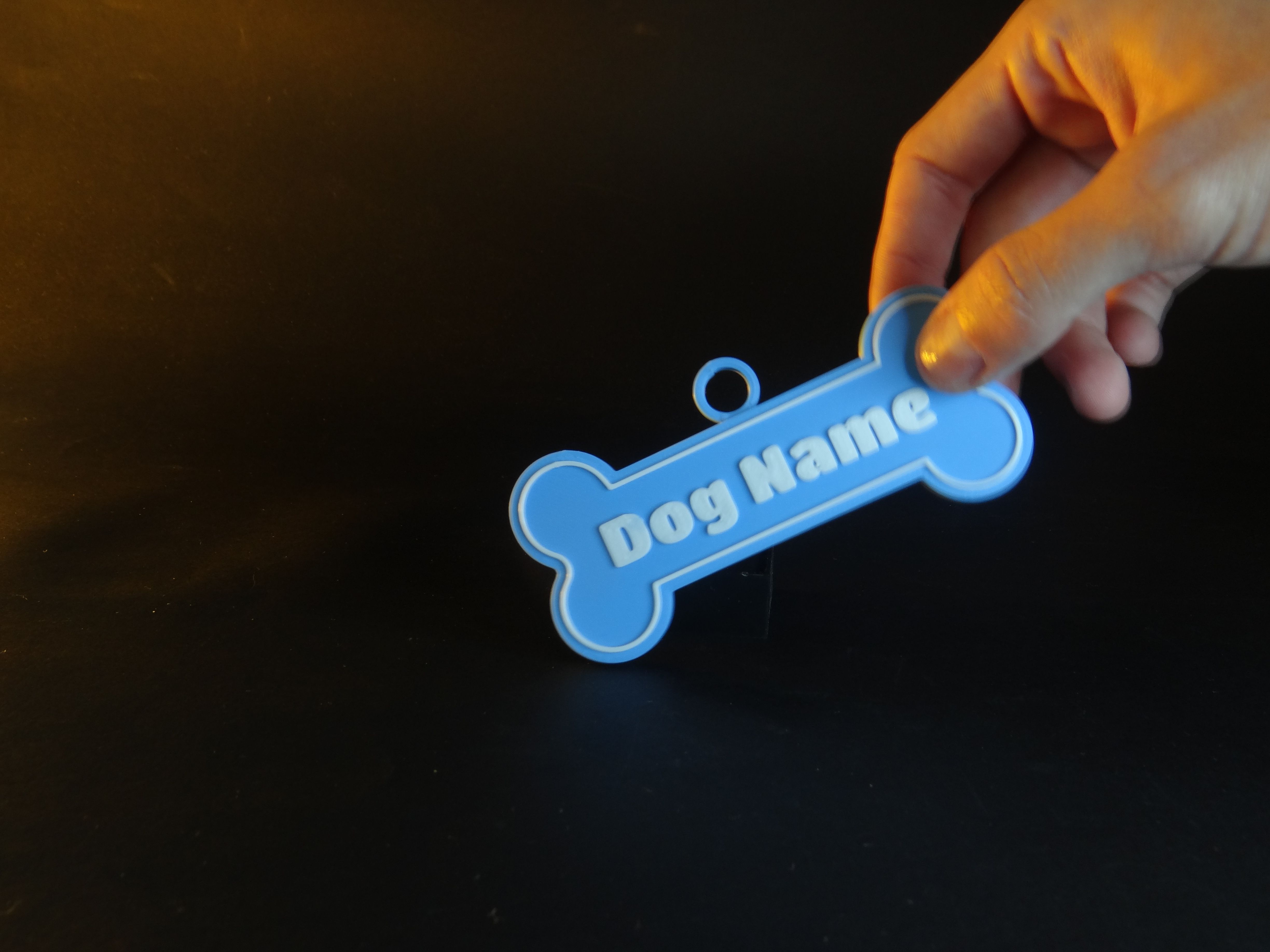 Customizable Dog Tag