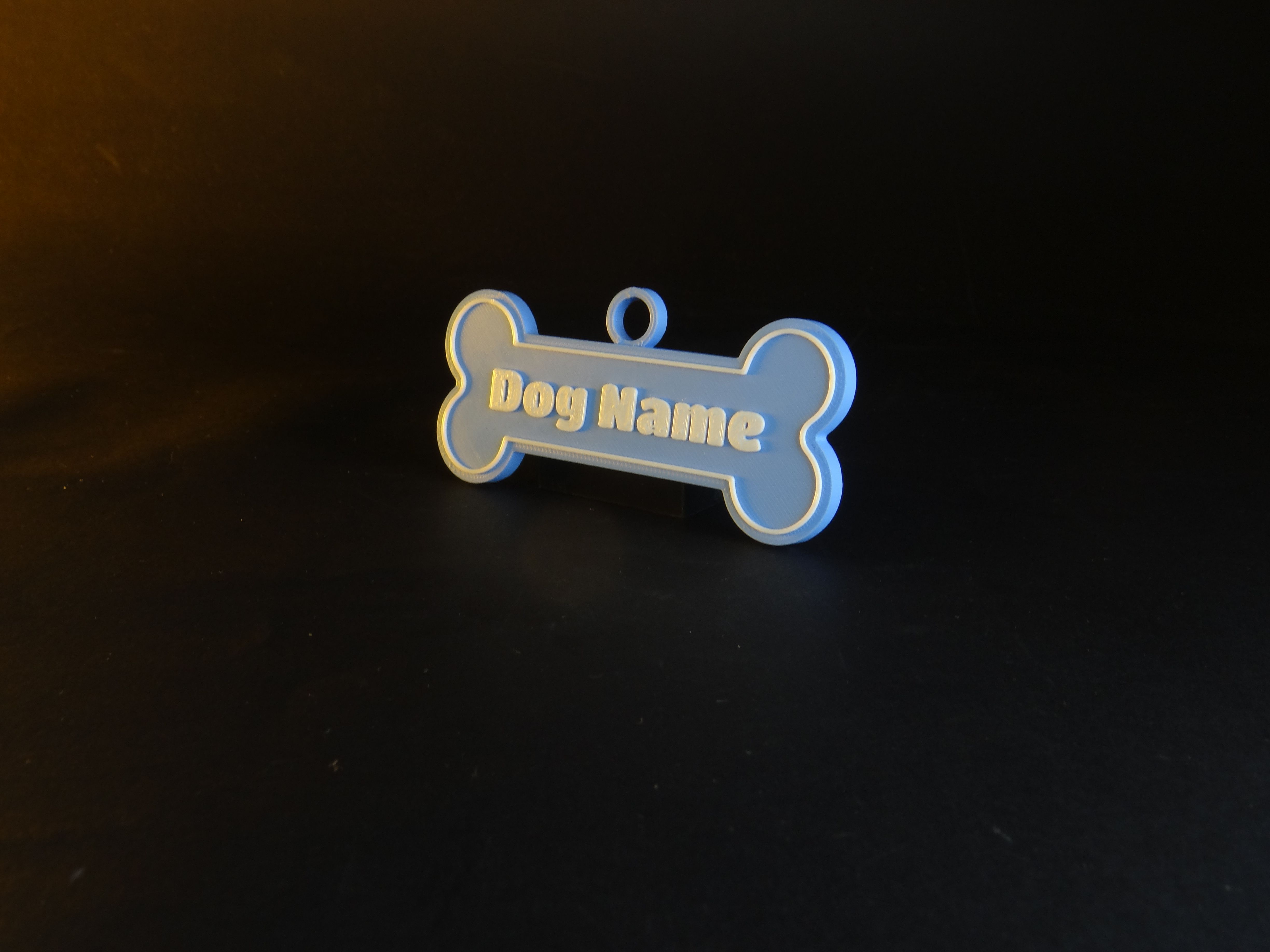 Customizable Dog Tag