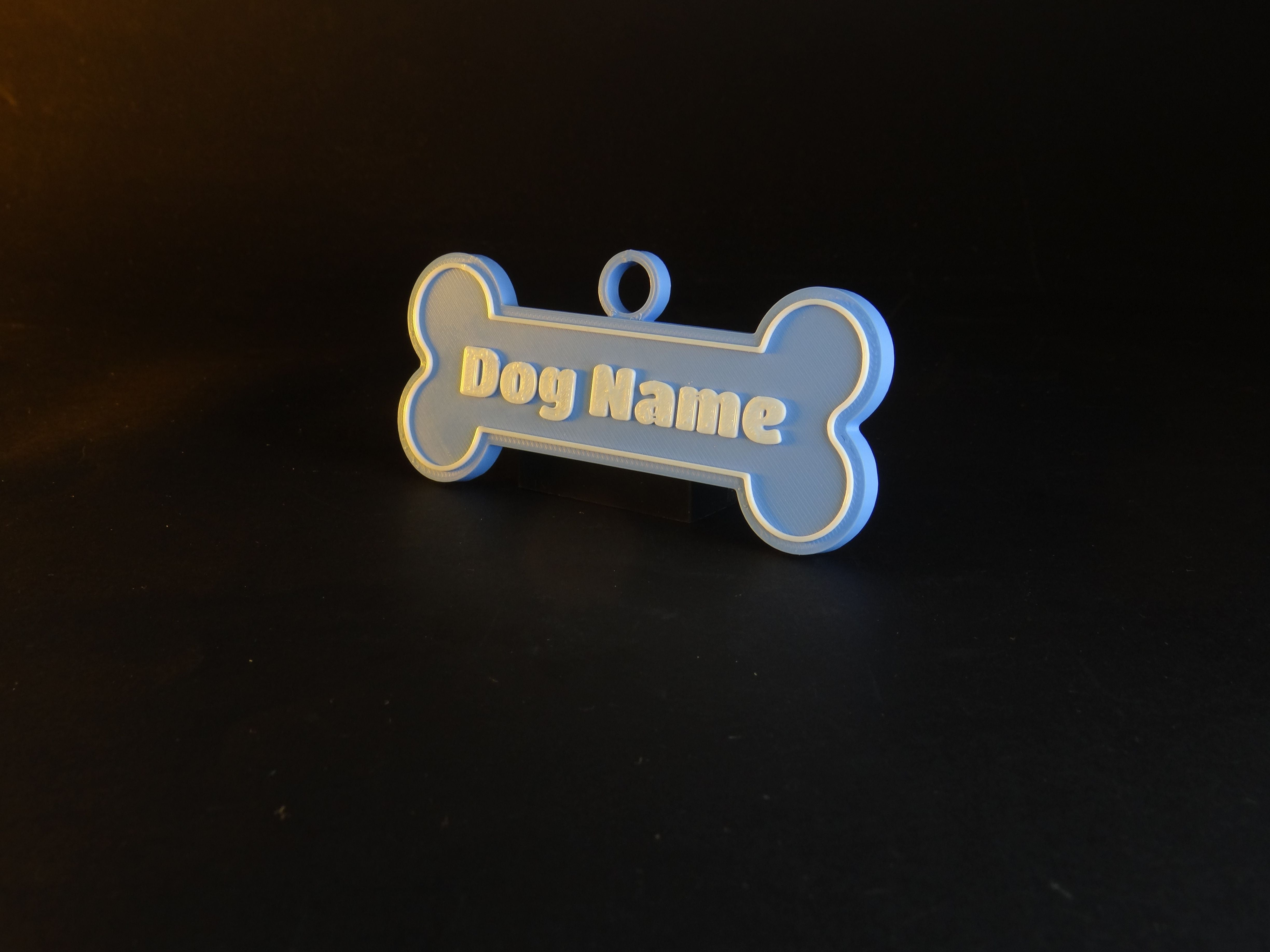 Customizable Dog Tag