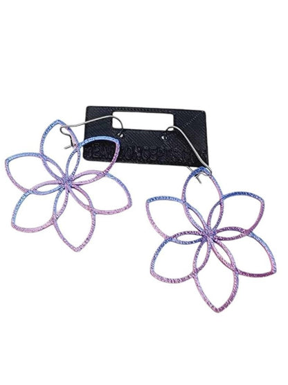 Flower Outline Earrings